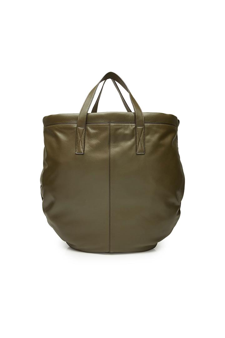 Victoria Beckham Victoria Beckham New Helmet Leather Tote