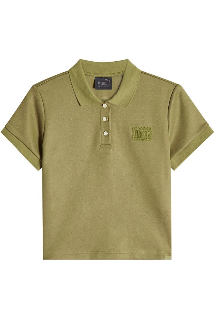Fenty Puma By Rihanna Fenty Puma By Rihanna Cropped Polo Shirt