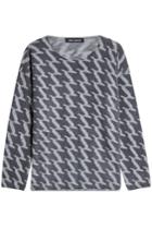 Iris Von Arnim Iris Von Arnim Vail Printed Cashmere Pullover