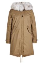 Woolrich Woolrich Literary Fox Eskimo Cotton Parka With Fur-trimmed Hood