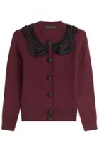 Marc Jacobs Marc Jacobs Wool Cardigan With Crochet