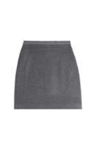 Steffen Schraut Steffen Schraut Madison Avenue Wool Skirt - Grey