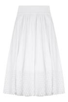 Steffen Schraut Steffen Schraut Fiesta Lace Skirt - White