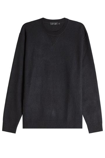 Calvin Klein Collection Calvin Klein Collection Cashmere Sweatshirt - Black