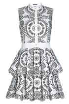 Alexander Mcqueen Alexander Mcqueen Cotton Broderie Anglaise Dress