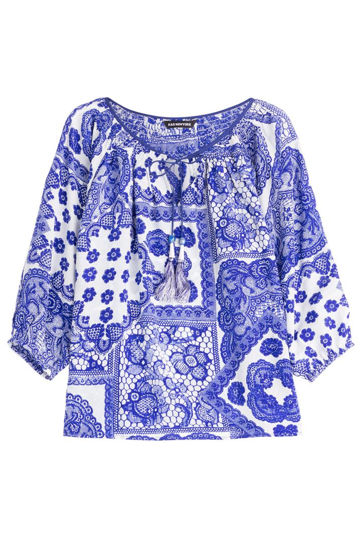 Kas New York Kas New York Liza Silk Blouse - None