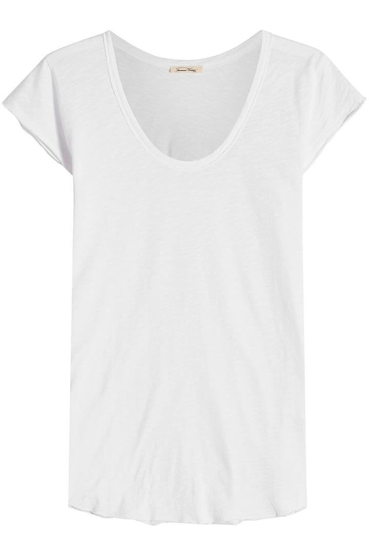 American Vintage American Vintage U-neck Cotton T-shirt