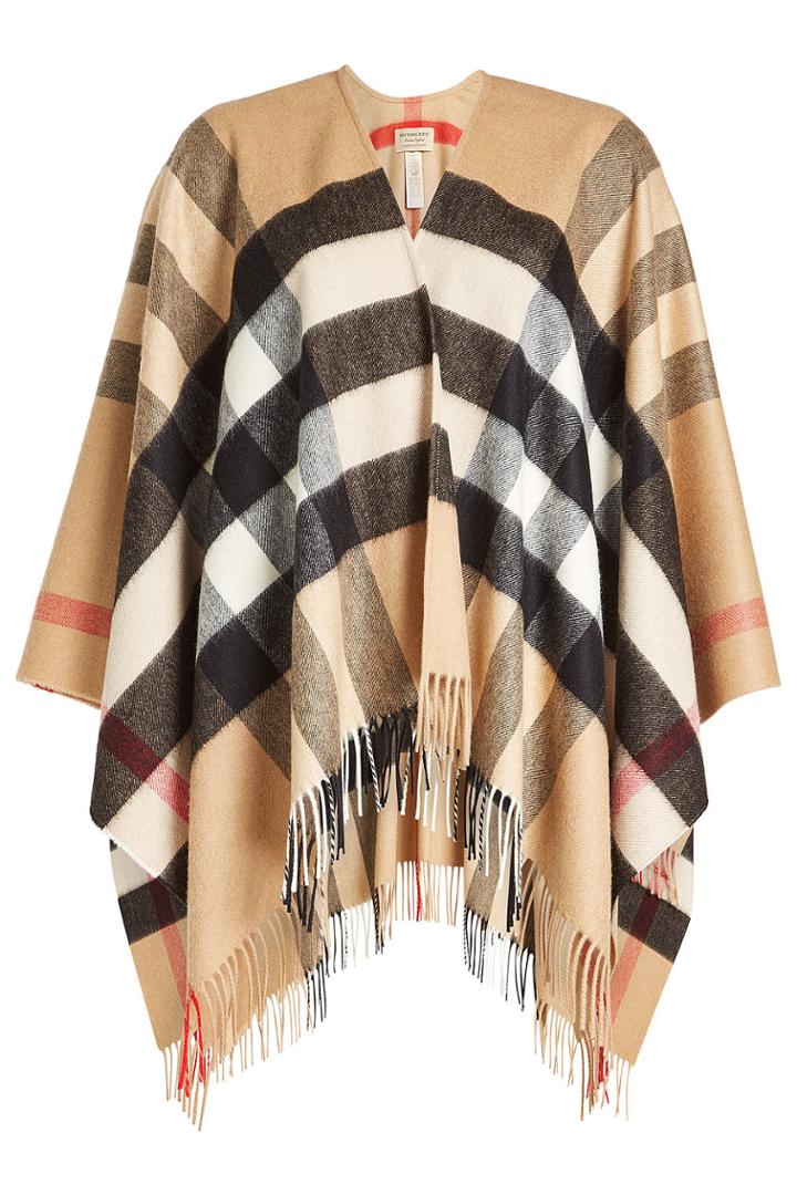 Burberry Burberry Cashmere-merino Wool Cape