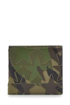 Valentino Valentino Cotton Wallet With Leather