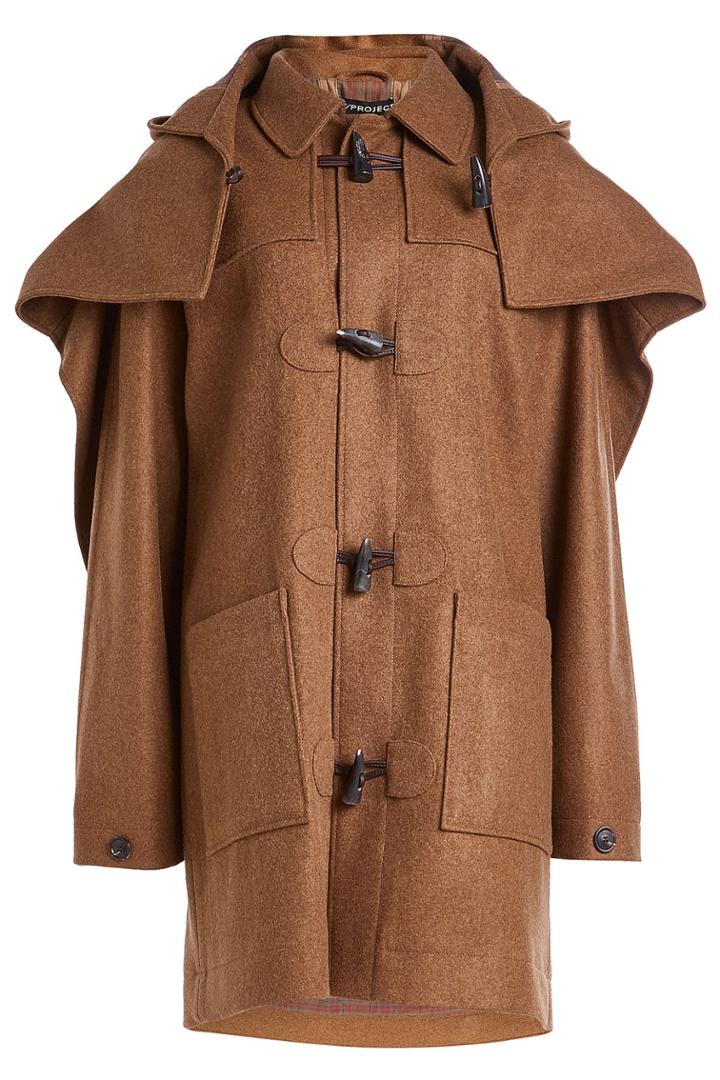 Y/project Y/project Layered Wool Duffle Coat