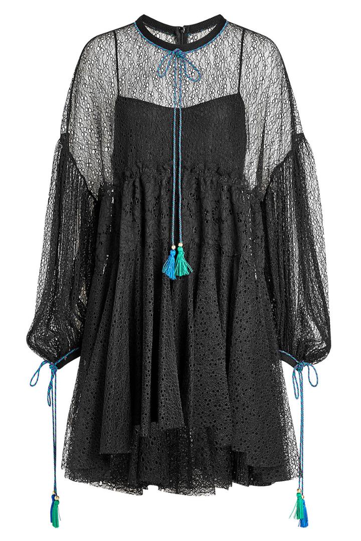 Philosophy Di Lorenzo Serafini Philosophy Di Lorenzo Serafini Dress With Lace Overlay