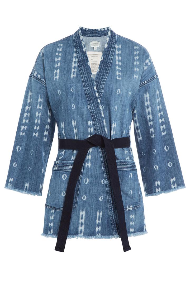 Current/elliott Current/elliott The Kimono Jacket - Blue
