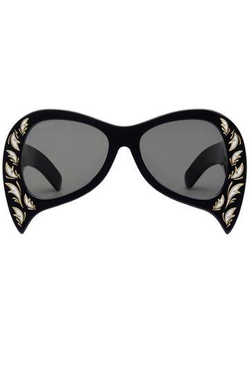 Gucci Gucci Oversized Sunglasses With Mother Of Pearl