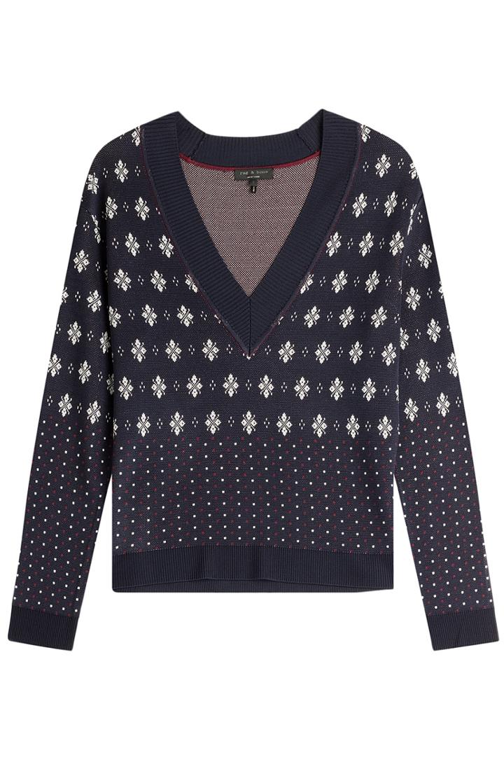 Rag & Bone Isabella Printed Pullover
