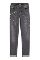 Karl Lagerfeld Karl Lagerfeld Choupette Pearl Cropped Jeans