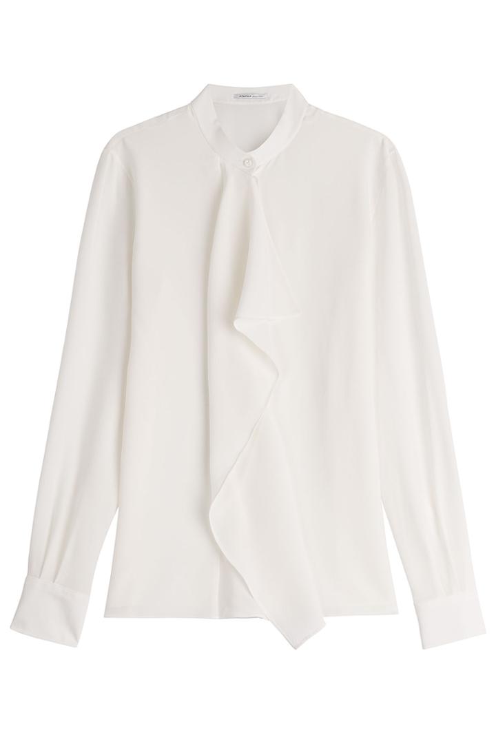 Agnona Agnona Silk Blouse - White