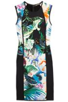 Roberto Cavalli Roberto Cavalli Printed Stretch Jersey Dress - Multicolor