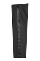 Alexander Mcqueen Alexander Mcqueen Cropped Wide-leg Pants With Wool And Silk