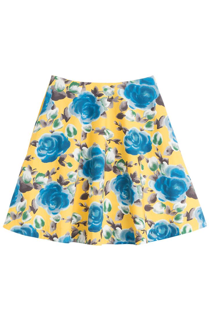 Marc By Marc Jacobs Jerrie Cotton Poplin Skirt