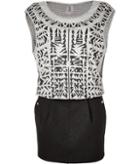 Faith Connexion Cotton Blend Sleeveless Dress
