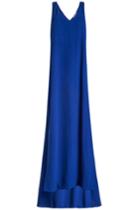 Rosetta Getty Rosetta Getty Twist Back Crepe Gown