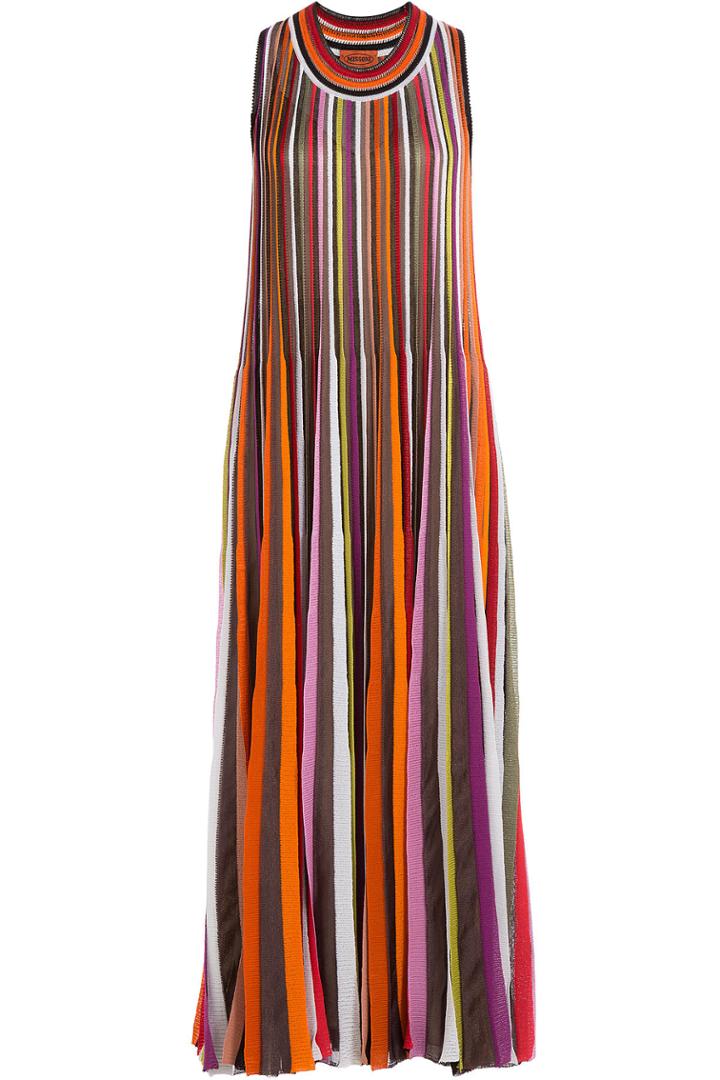 Missoni Missoni Striped Knit Dress - Multicolor
