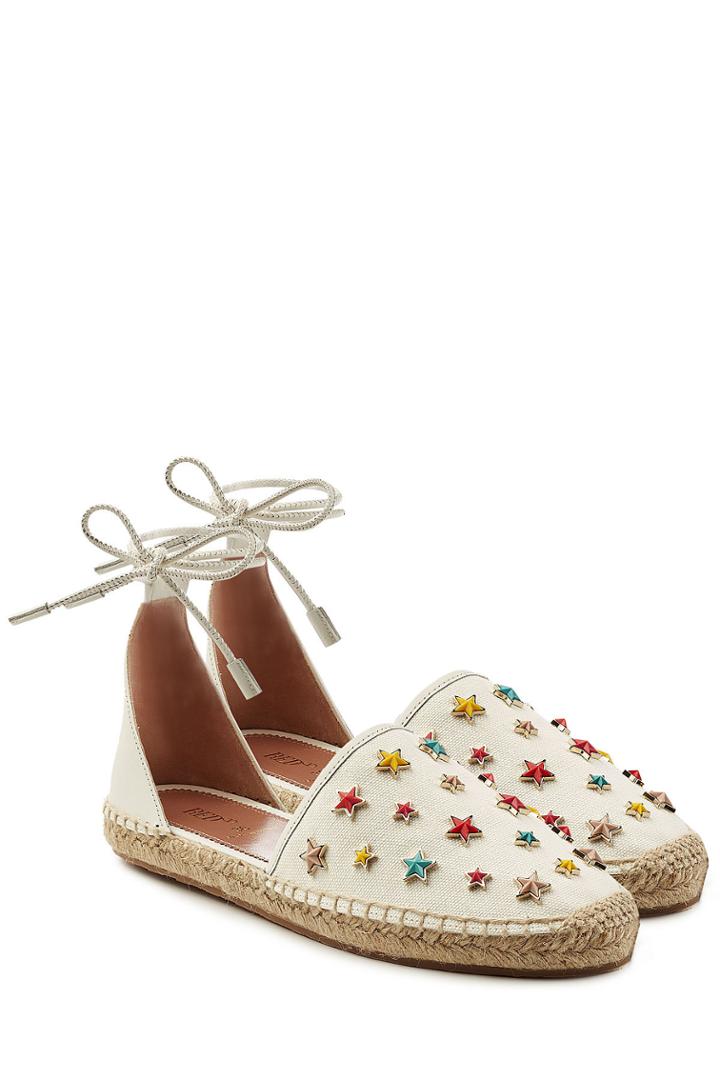 R.e.d Valentino R.e.d Valentino Embellished Espadrilles