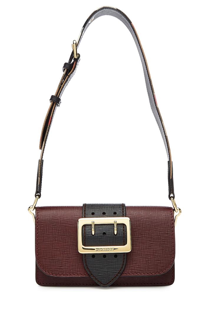 Burberry Shoes & Accessories Burberry Shoes & Accessories Leather Shoulder Bag - Red