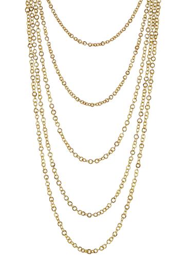 Pippa Small Pippa Small Gold Plated Silver Necklace With Lapis - Gold