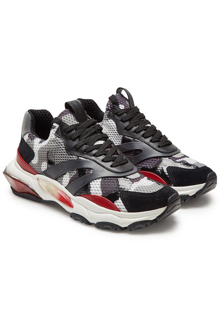 Valentino Garavani Valentino Garavani New Runner Sneakers With Suede