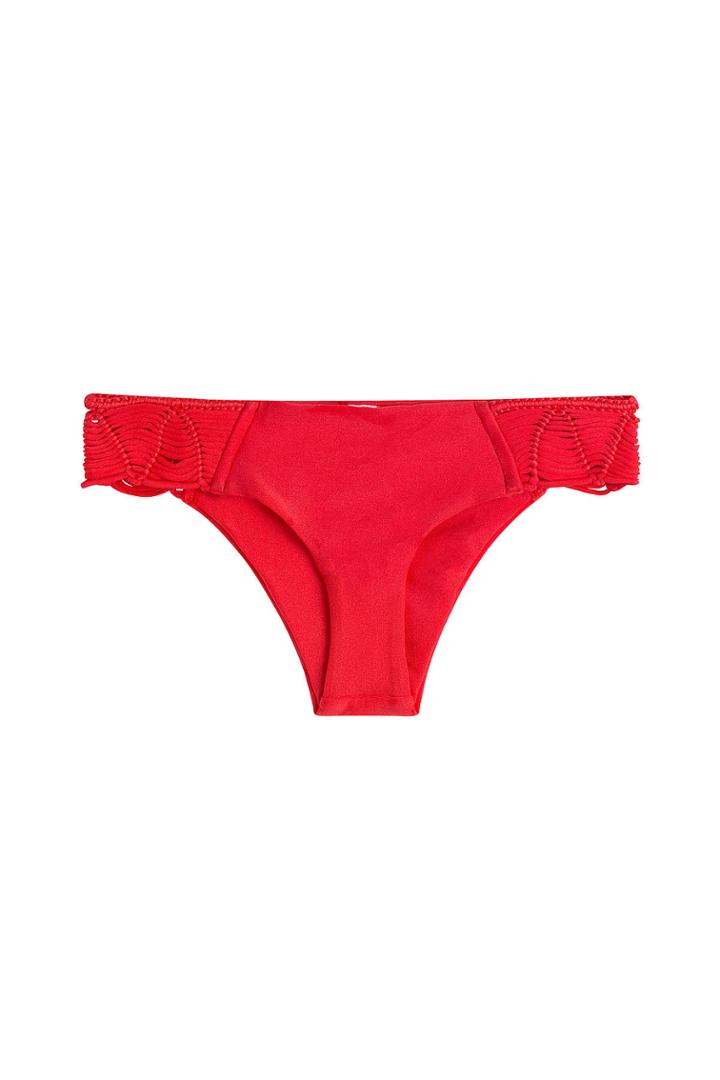 Luli Fama Luli Fama Pineapple Fields Bikini Bottoms With Cut-out Detail