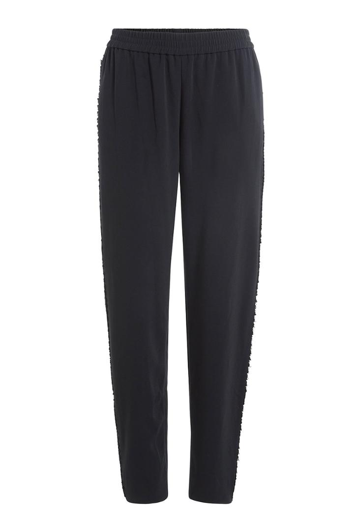 Jonathan Simkhai Jonathan Simkhai Crepe Pants With Side Trim