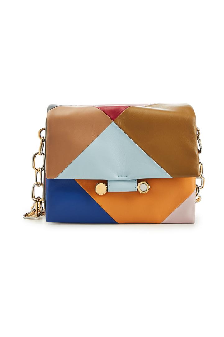 Marni Marni Caddy Soft Leather Shoulder Bag