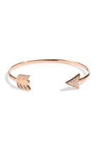 Anita Ko Jewelry Anita Ko Jewelry 18kt Rose Gold Arrow Cuff With Diamonds