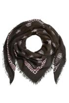 Versace Versace Printed Scarf With Silk
