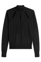 Mugler Mugler Wool Pullover With Cut-outs - None