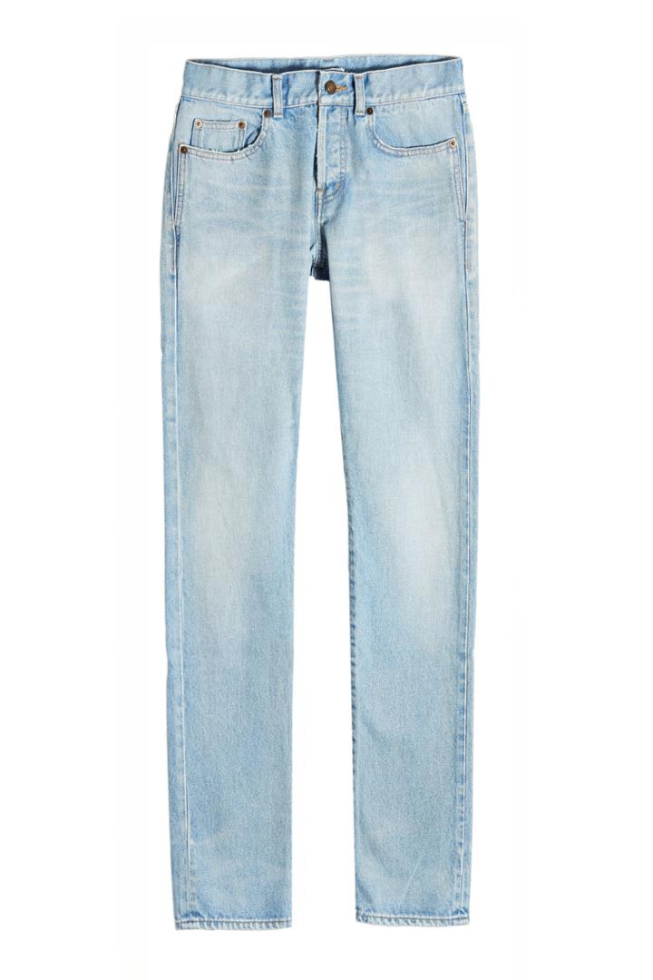 Saint Laurent Saint Laurent Bleached Jeans