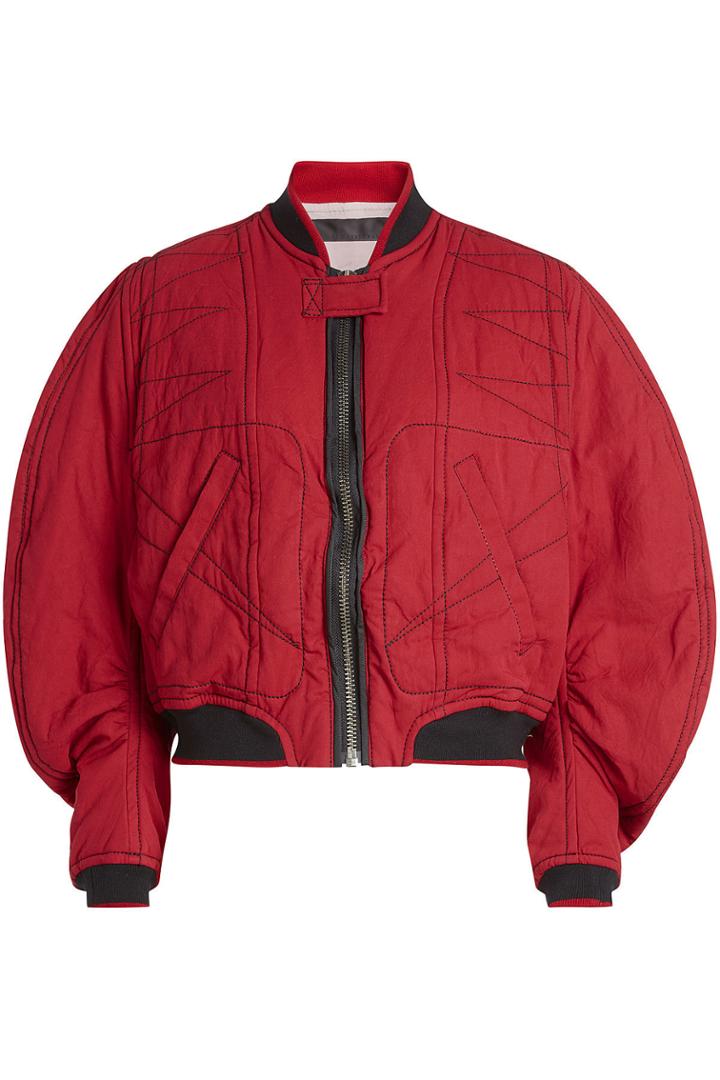 Haider Ackermann Haider Ackermann Quilted Cotton Bomber Jacket