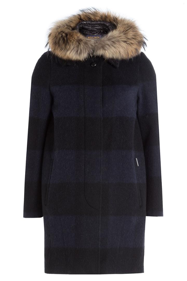 Woolrich Woolrich Down Coat With Fur-trimmed Hood