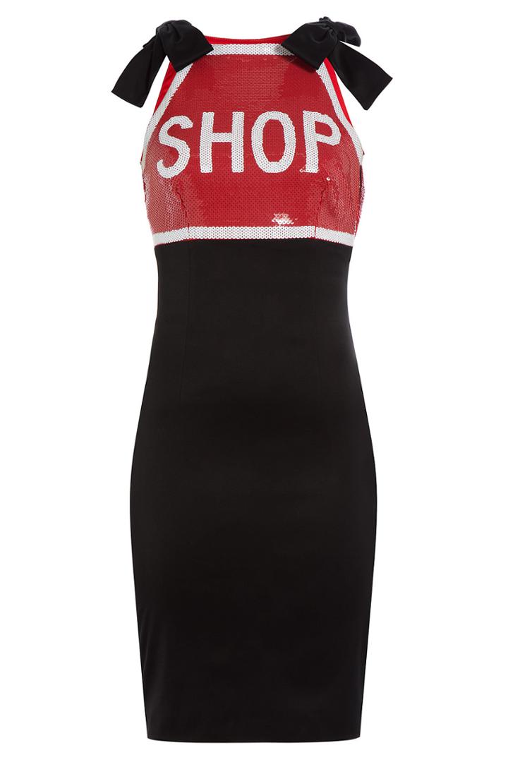 Moschino Moschino Dress With Sequins - Multicolored
