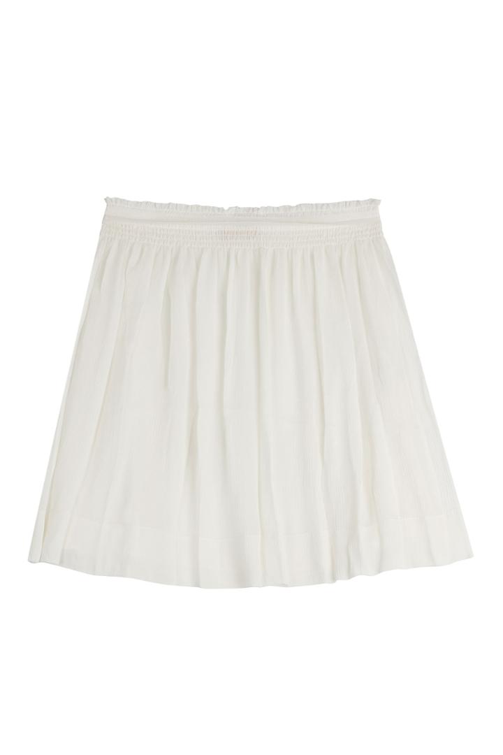 Vanessa Bruno Vanessa Bruno Silk Flared Skirt - White
