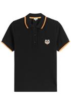 Kenzo Kenzo Cotton Polo Shirt - Black