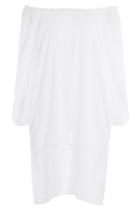 Velvet Velvet Off-the-shoulder Dress - White