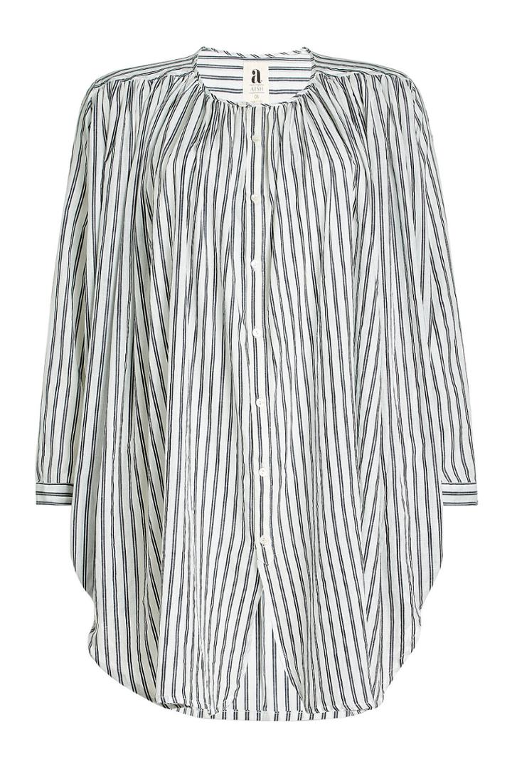 Aish Aish Oversized Cotton Dress - White