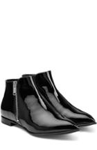 Marc By Marc Jacobs Blake Patent Leather Ankle Boots