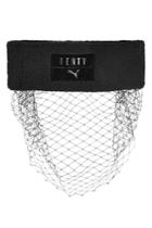 Fenty X Puma By Rihanna Fenty X Puma By Rihanna Cotton Headband With Net - Black