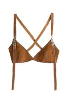 Dsquared2 Dsquared2 Suede Bra Top - None