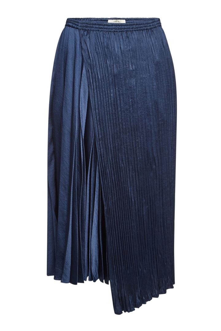 Vince Vince Asymmetric Pleated Skirt