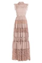 Elie Saab Elie Saab Floor Length Dress With Lace