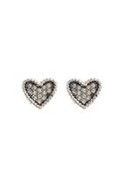 Marc Jacobs Marc Jacobs Embellished Heart Earrings - Multicolored